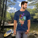 Recherche de floral bleu tshirts Botanique