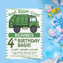 Search for trash truck Boy birthday
