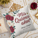 Recherche de quinceanera coussins Aquarelle florale