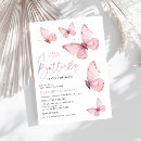 Search for pink butterfly baby shower invitations Modern