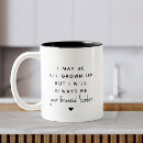 Search for father from daughter mugs Black and white