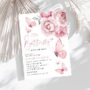 Search for butterflies roses invitations Pink