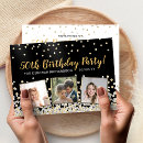 Search for girly 50th birthday invitations Photo collage