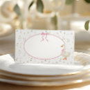 Search for pink place cards Bow