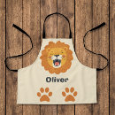 Search for lion aprons Jungle animal