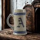 Search for vintage beer glasses Initial