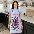 Search for purple butterfly aprons Fantasy