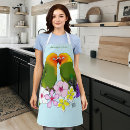 Search for lovebird aprons Blue