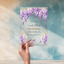 Recherche de mauve anniversaire invitations Pour tous