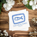 Search for fish napkins Bridal shower
