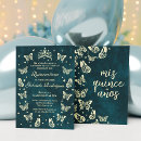 Recherche de butterfly quince invitations Moderne