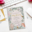 Search for boho woodland baby shower invitations Watercolor greenery