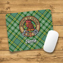 Search for family crest mousepads Tartan