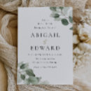Search for leaf engagement party invitations Modern