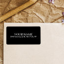 Search for add text return address labels Elegant