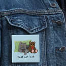 Recherche de chat gris badges Amour