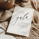 Search for black tie dinner party invitations Classy