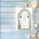 Search for mosaic wedding invitations Mediterranean