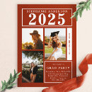 Search for photo collage graduation invitations Class of 2025