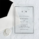 Search for black acrylic invitations Elegant