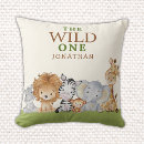 Search for jungle pillows Wild one