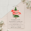 Recherche de pine tree baby shower invitations Hiver
