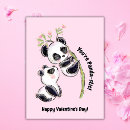 Search for panda valentines day cards Cute