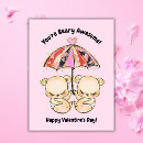 Recherche de ours saint valentin Aquarelle