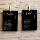 Search for black and white wedding seating charts Chic