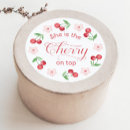 Search for cute cherries stickers Watercolor