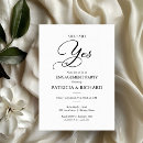 Search for she said yes engagement party invitations Elegant