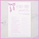 Search for find the guest bridal shower games Elegant
