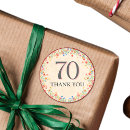 Search for red roses birthday stickers 70th birthday party