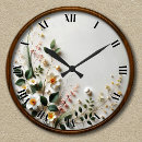 Recherche de créations horloges Floral