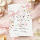 Recherche de pink floral baby shower invitations Pour enfants