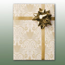 Search for gold damask wrapping paper Classic