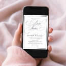 Recherche de déjeuner nuptiale invitations Élégant