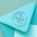 Search for monogram rubber stamps Elegant circle logo