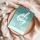 Recherche de oh baby invitations C'est un garçon