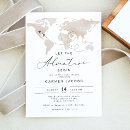 Search for world map baby shower invitations Adventure begins
