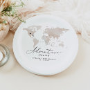 Search for world map paper plates Boarding pass