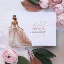 Recherche de glam bridal shower invitations Rose pâle