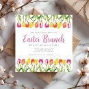 Search for easter tulips invitations Watercolor