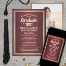 Search for vintage graduation invitations High school or college