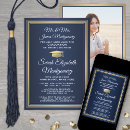 Search for navy graduation invitations Class of 2024