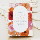 Search for fuchsia and orange wedding invitations Couple