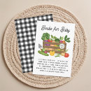 Search for vegetable invitations Gingham