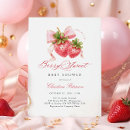 Recherche de berry sweet baby shower invitations Coquette