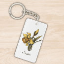 Search for birth rectangular keychains Floral