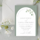 Search for arch shaped wedding invitations Simple